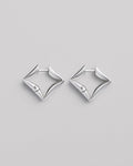 Silver earrings IMPULSE