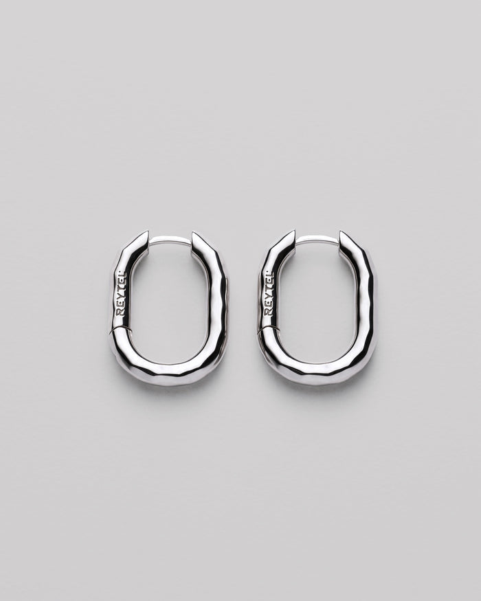 Silver earrings SHEEN