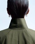 Silver earrings SILHOUETTE