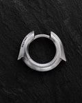 Silver hoop earring IGNEO