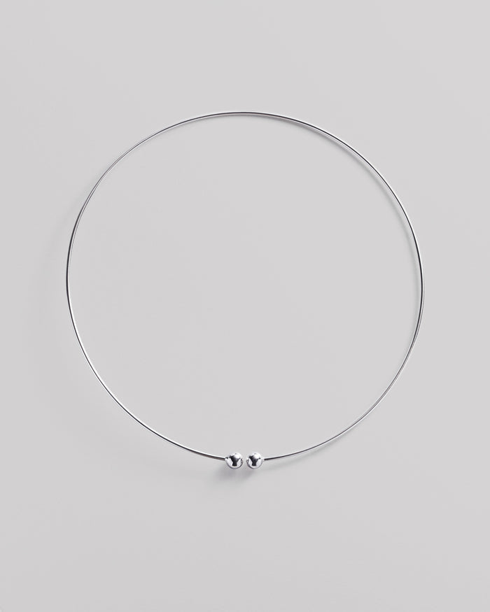 Silver necklace BUBBLE mini
