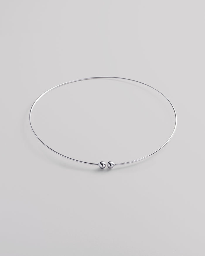 Silver necklace BUBBLE mini