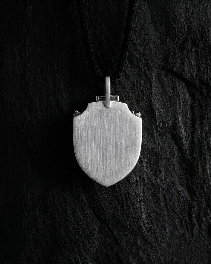 Silver pendant ARCHANGEL MICHAEL (onyx)