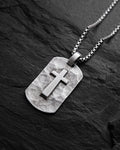 Silver pendant CROSS OF SALVATION