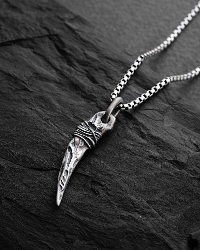 Silver pendant FANG