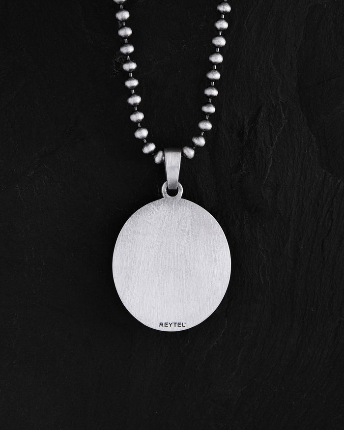Silver pendant JESUS CHRIST WITH CROWN OF THORNS
