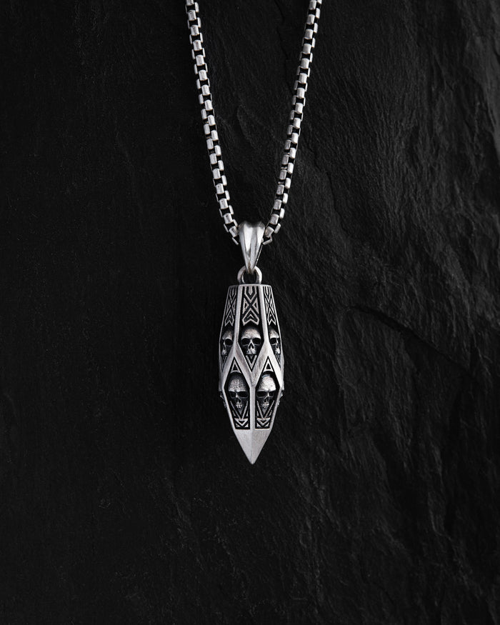 Silver pendant KUGELSICHER