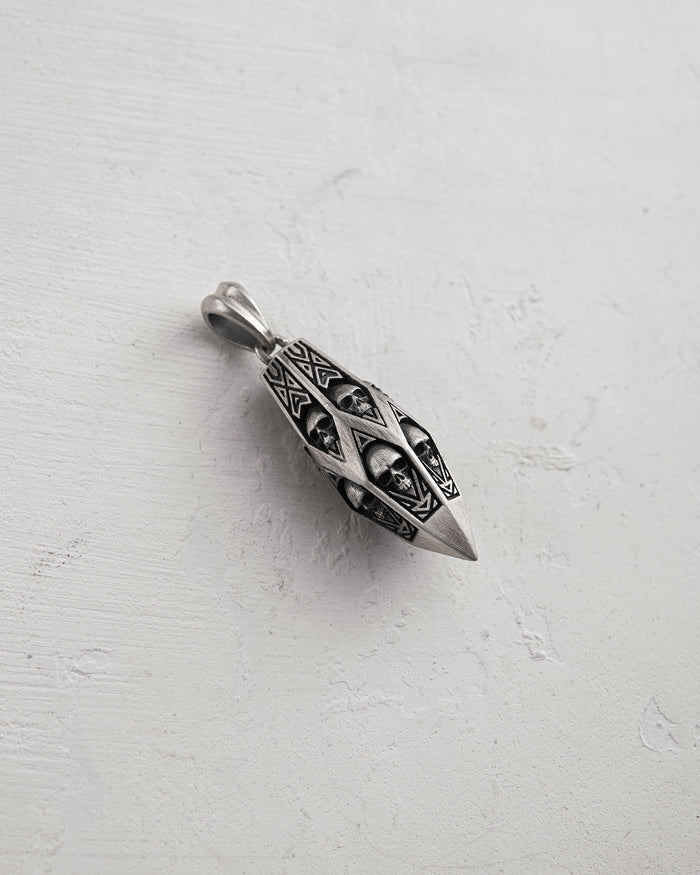 Silver pendant KUGELSICHER