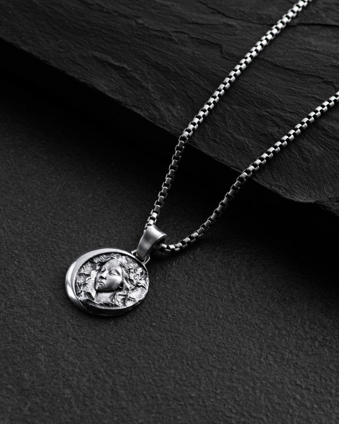 Silver pendant MOON