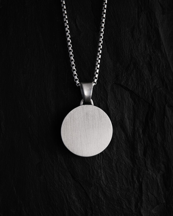 Silver pendant POPE JOHN PAUL II