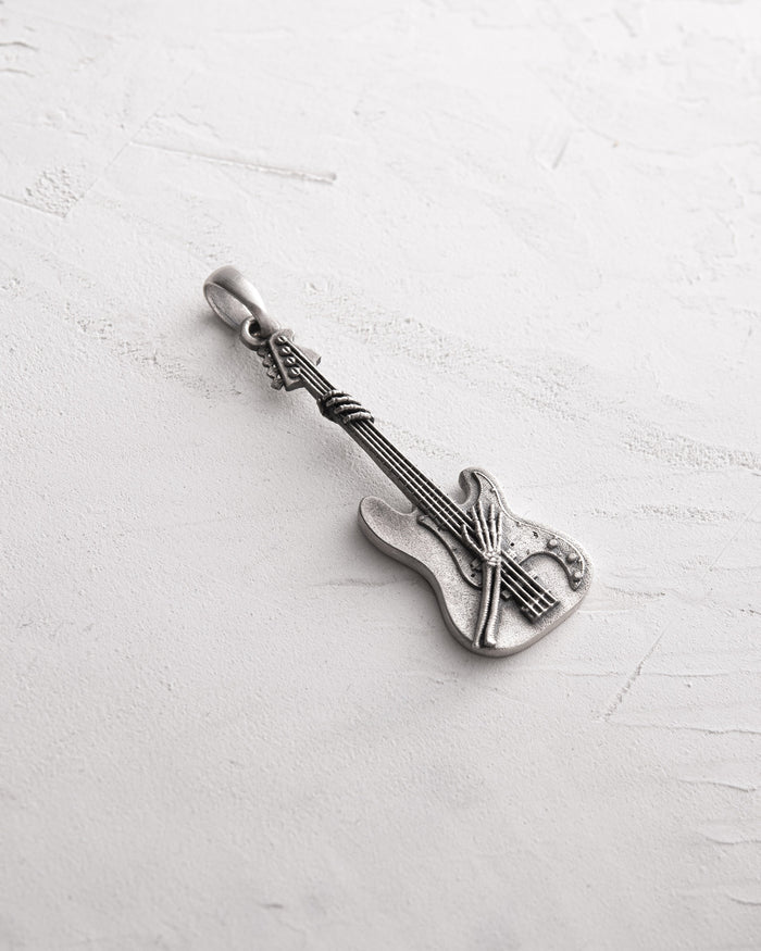 Silver pendant ROCK GUITAR