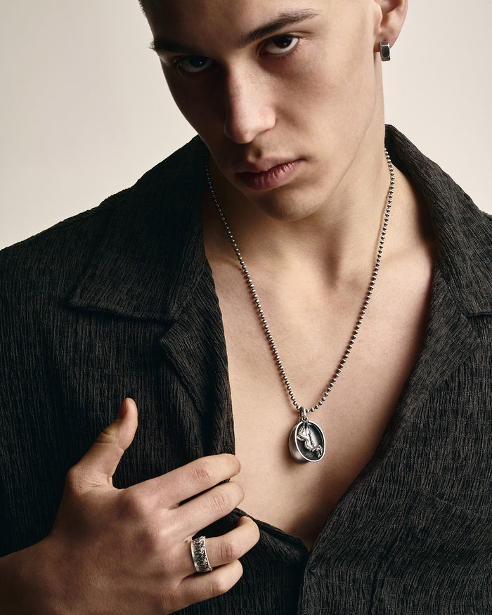 Silver pendant SECRET DESIRE