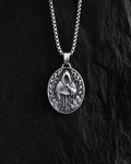 Silver pendant THE PAINTER OF FATE