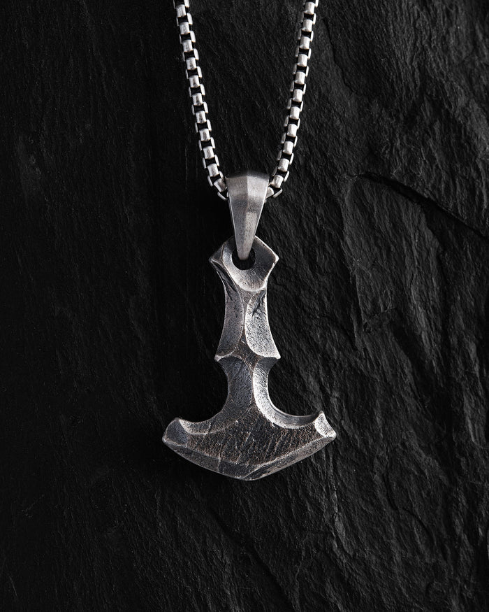 Silver pendant VIKING THOR’S HAMMER