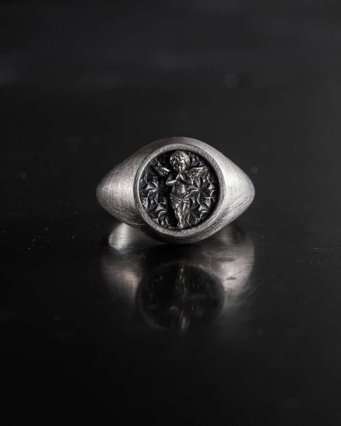 Silver ring ANGEL OF LIGHT