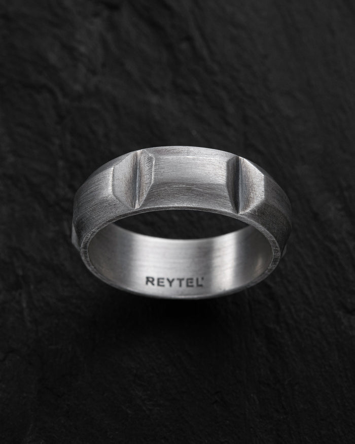 Silver ring ASCENT