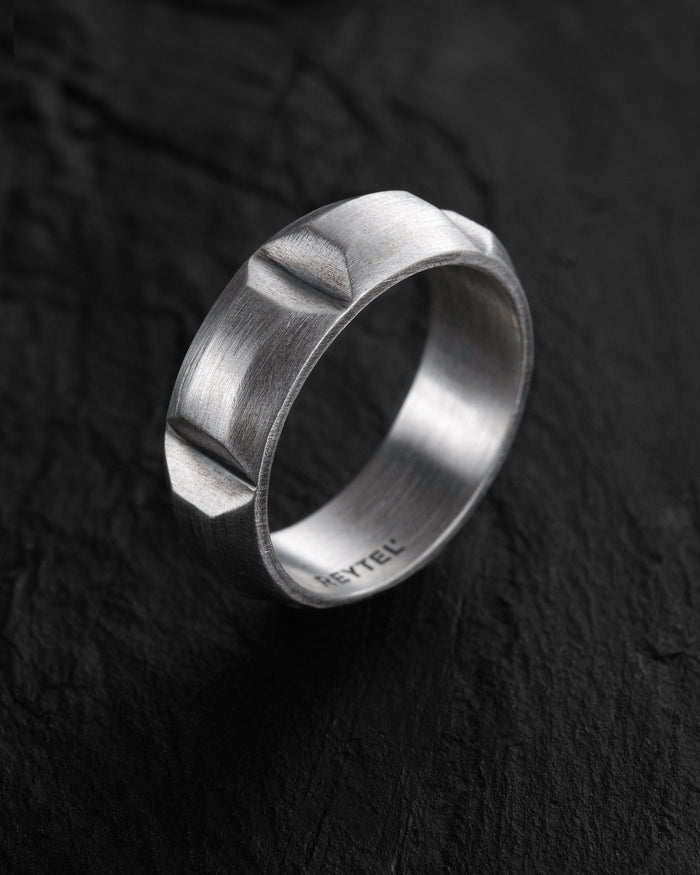 Silver ring ASCENT