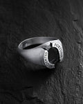 Silver ring AUDENTES FORTUNA