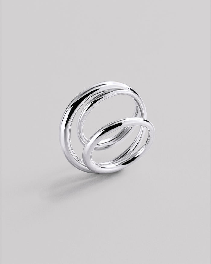 Silver ring BALANCE