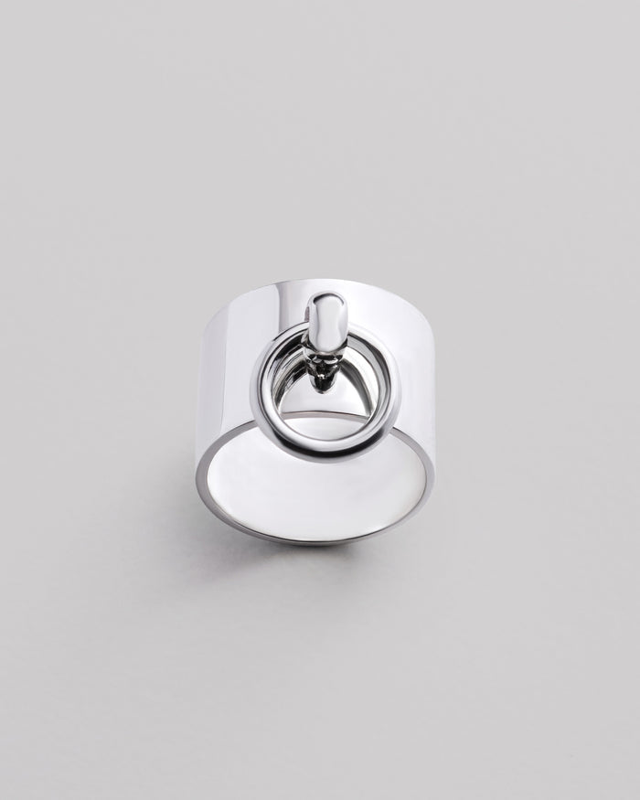Silver ring BDSM
