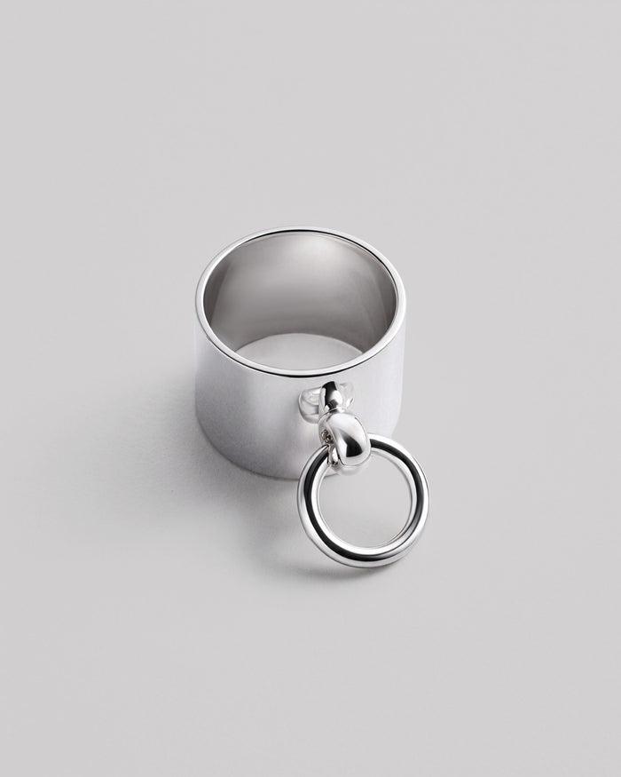 Silver ring BDSM