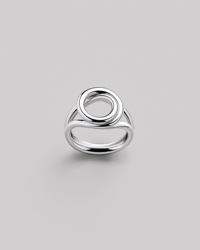 Silver ring CIRCLE
