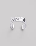 Silver ring ÉCLAT (for toe) S