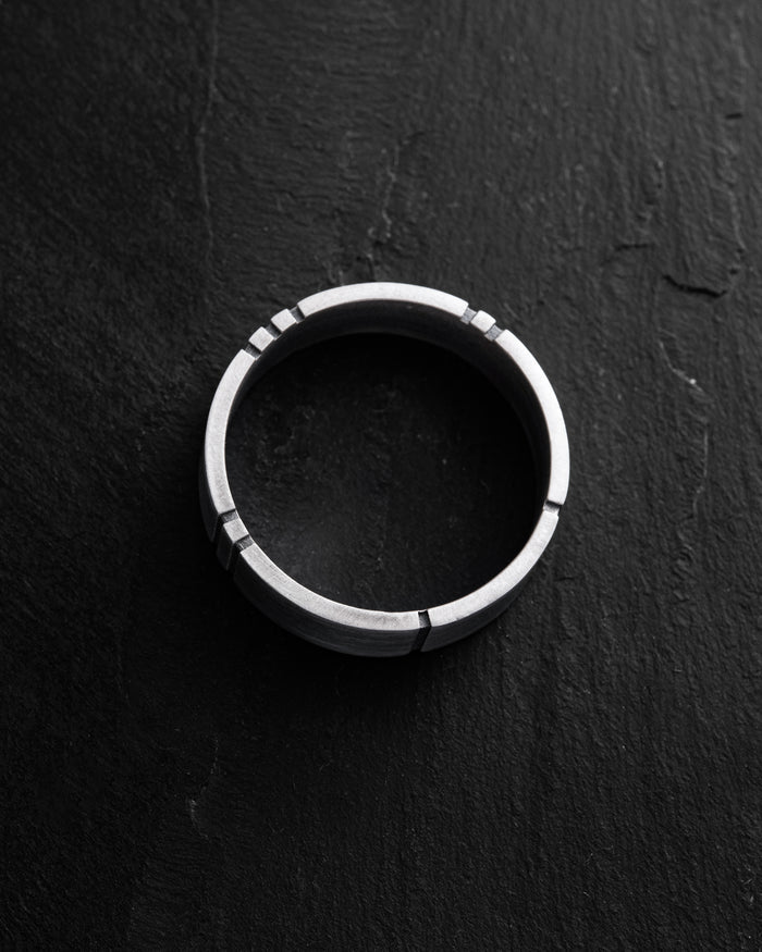 Silver ring EINFALDUR