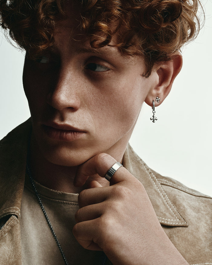 Silver ring EINFALDUR