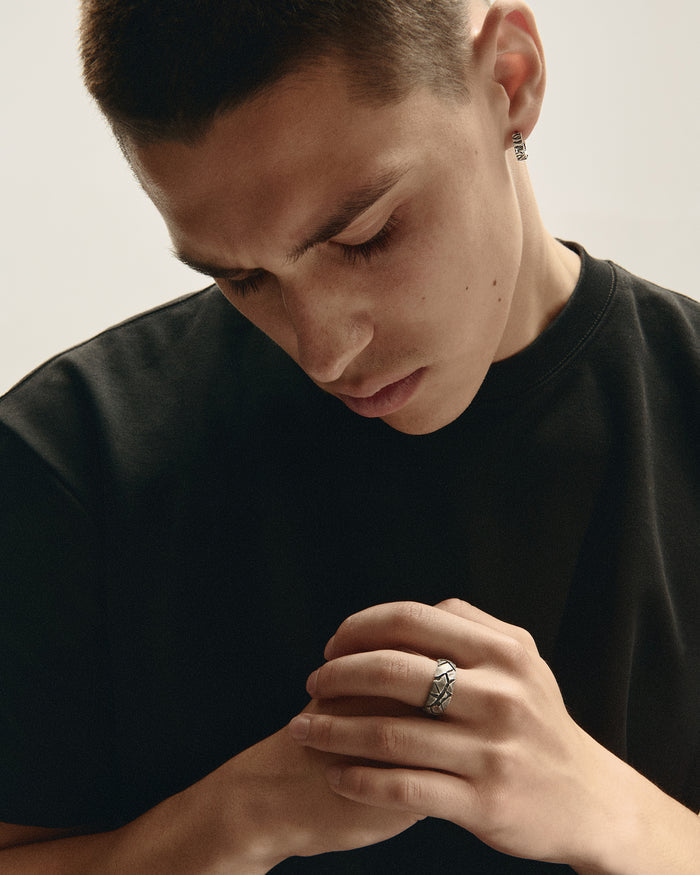 Silver ring EMBER