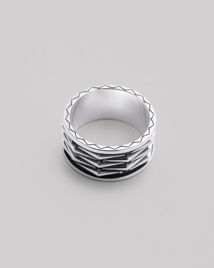 Silver ring ENDLESS