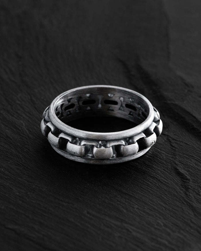 Silver ring ENDURING