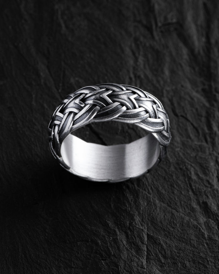 Silver ring FLETNING