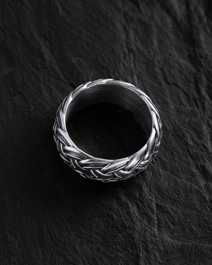 Silver ring FLETNING