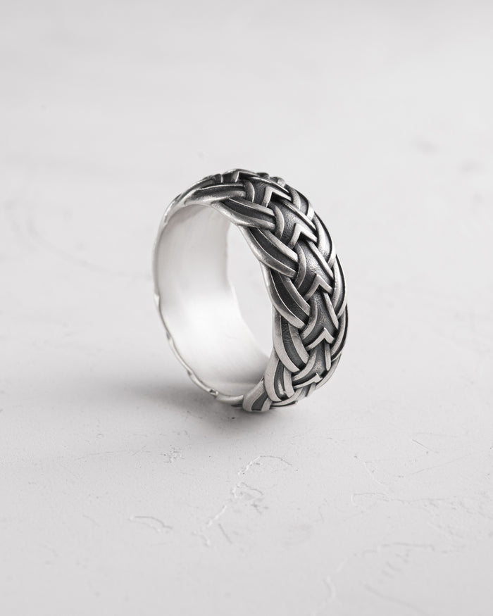 Silver ring FLETNING
