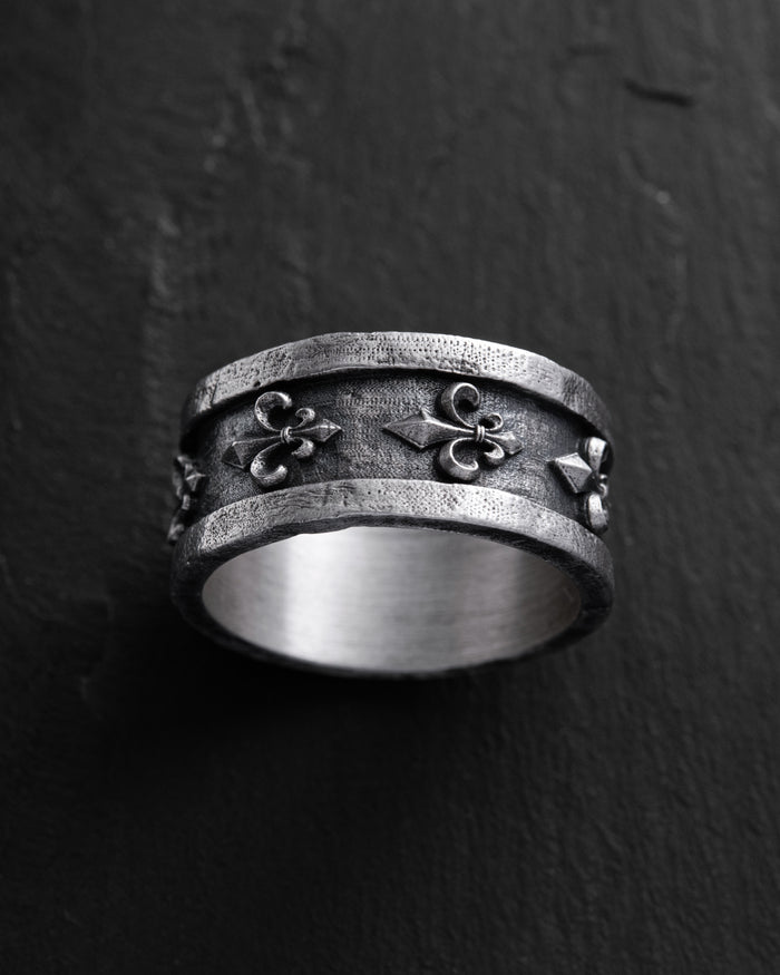 Silver ring FLEUR DE LIS
