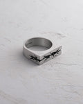 Silver ring FRACTURE