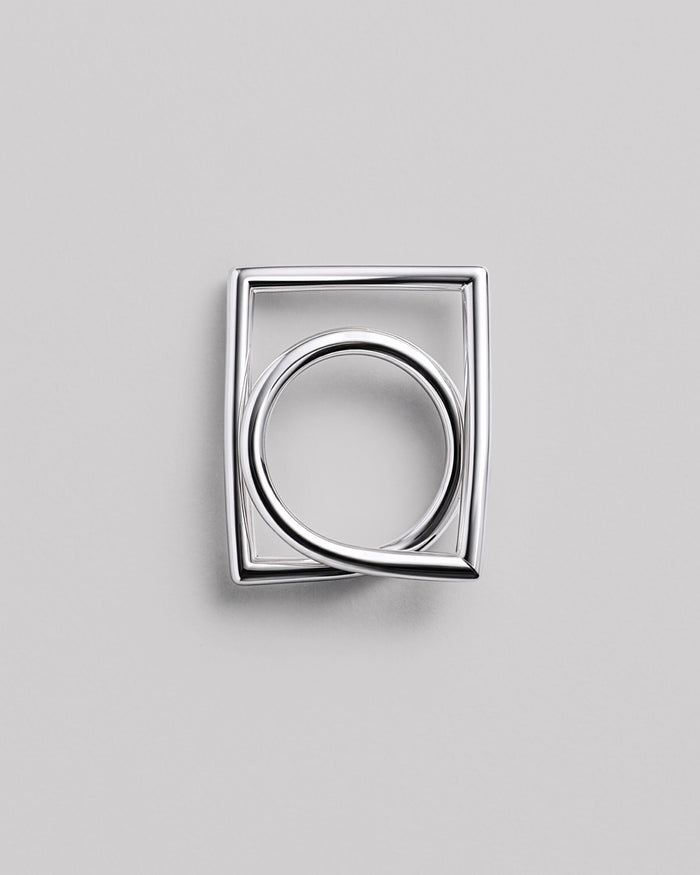 Silver ring FRAME
