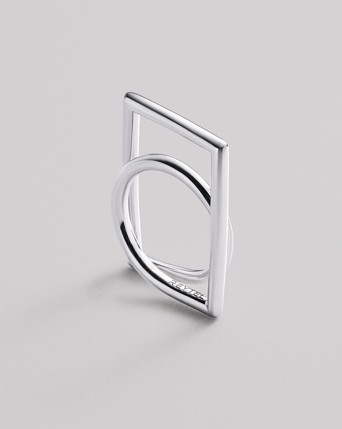 Silver ring FRAME