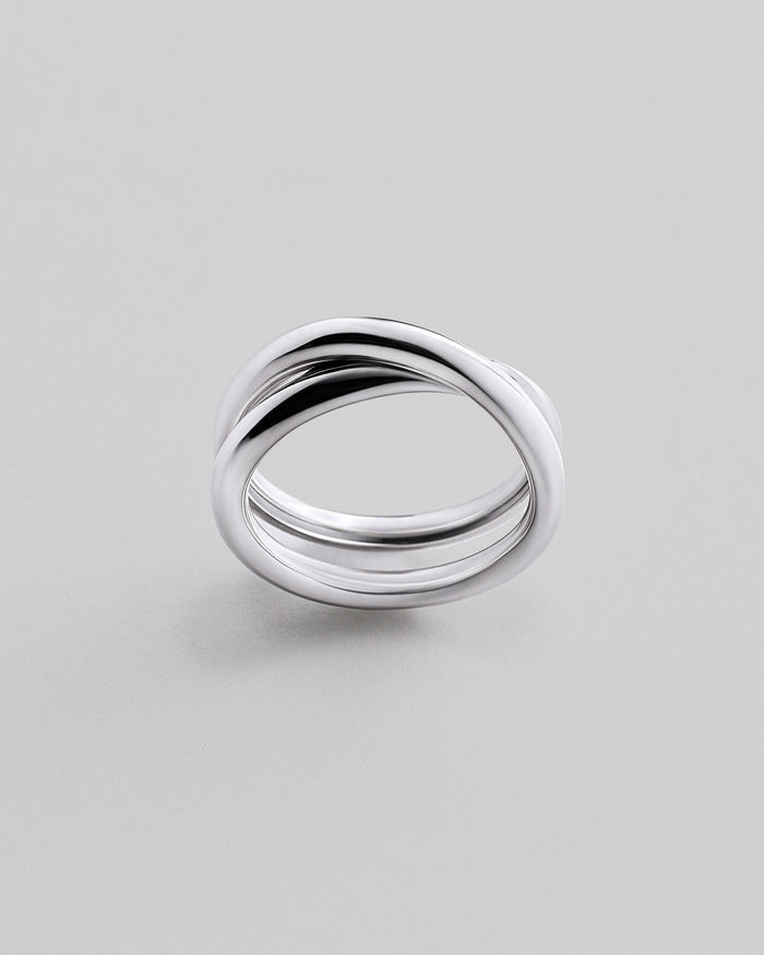 Silver ring FUSION