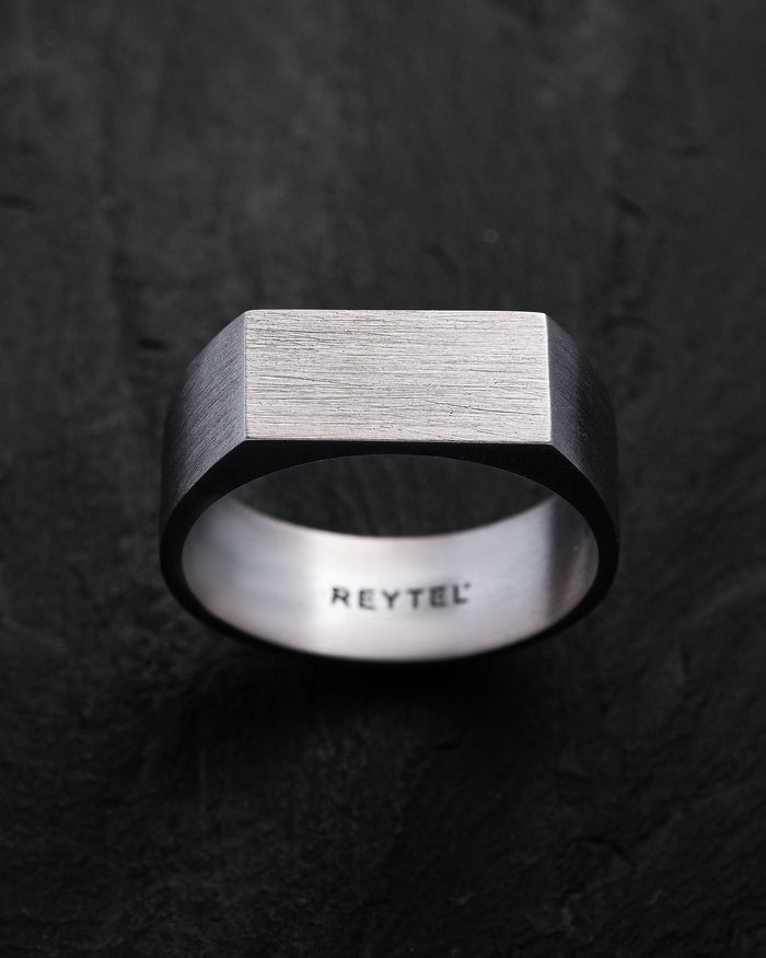 Silver ring GRAVIS