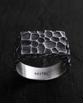 Silver ring KRATER