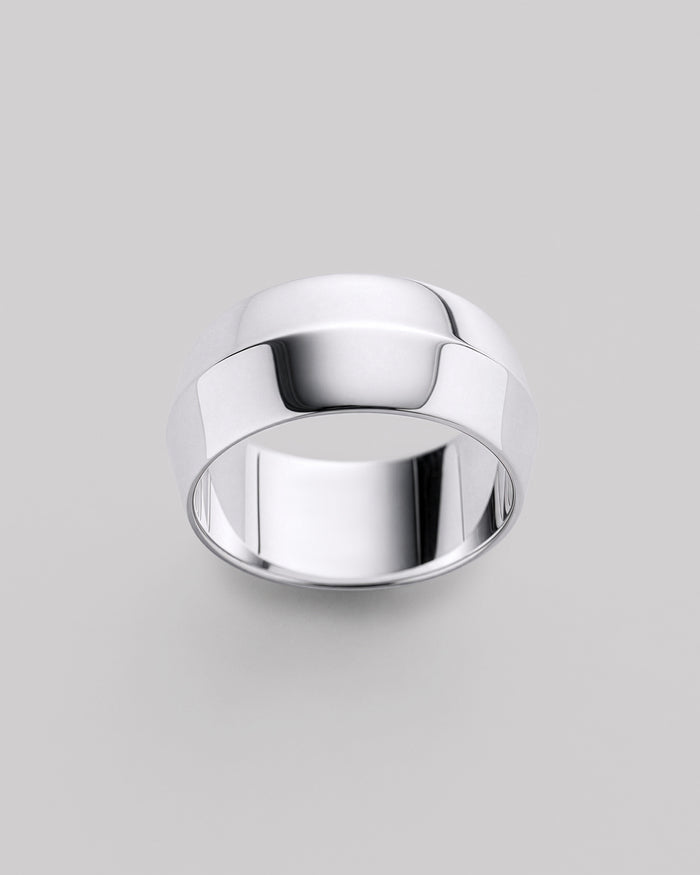 Silver ring LUMINOUS