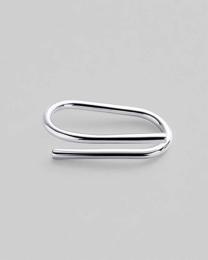 Silver ring MAGNETIC (two-finger)