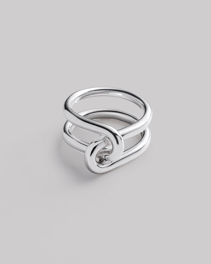 Silver ring MERGE