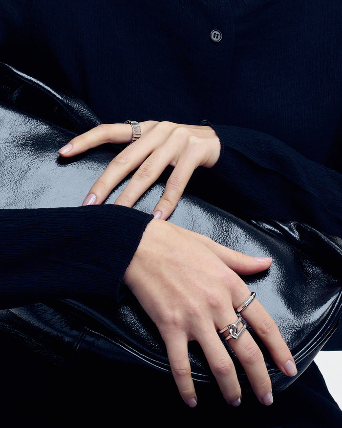 Silver ring MERGE