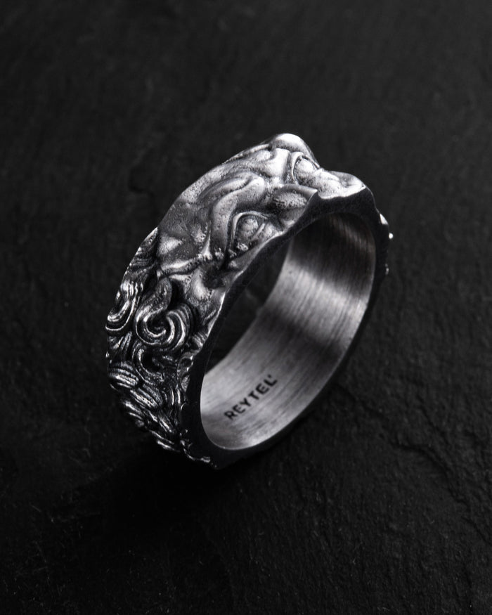Silver ring MOSES
