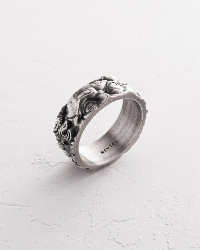 Silver ring MOSES