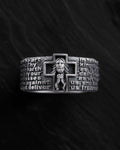 Silver ring PRAYER OUR FATHER