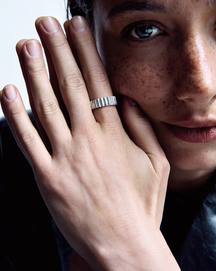Silver ring RHYTHM